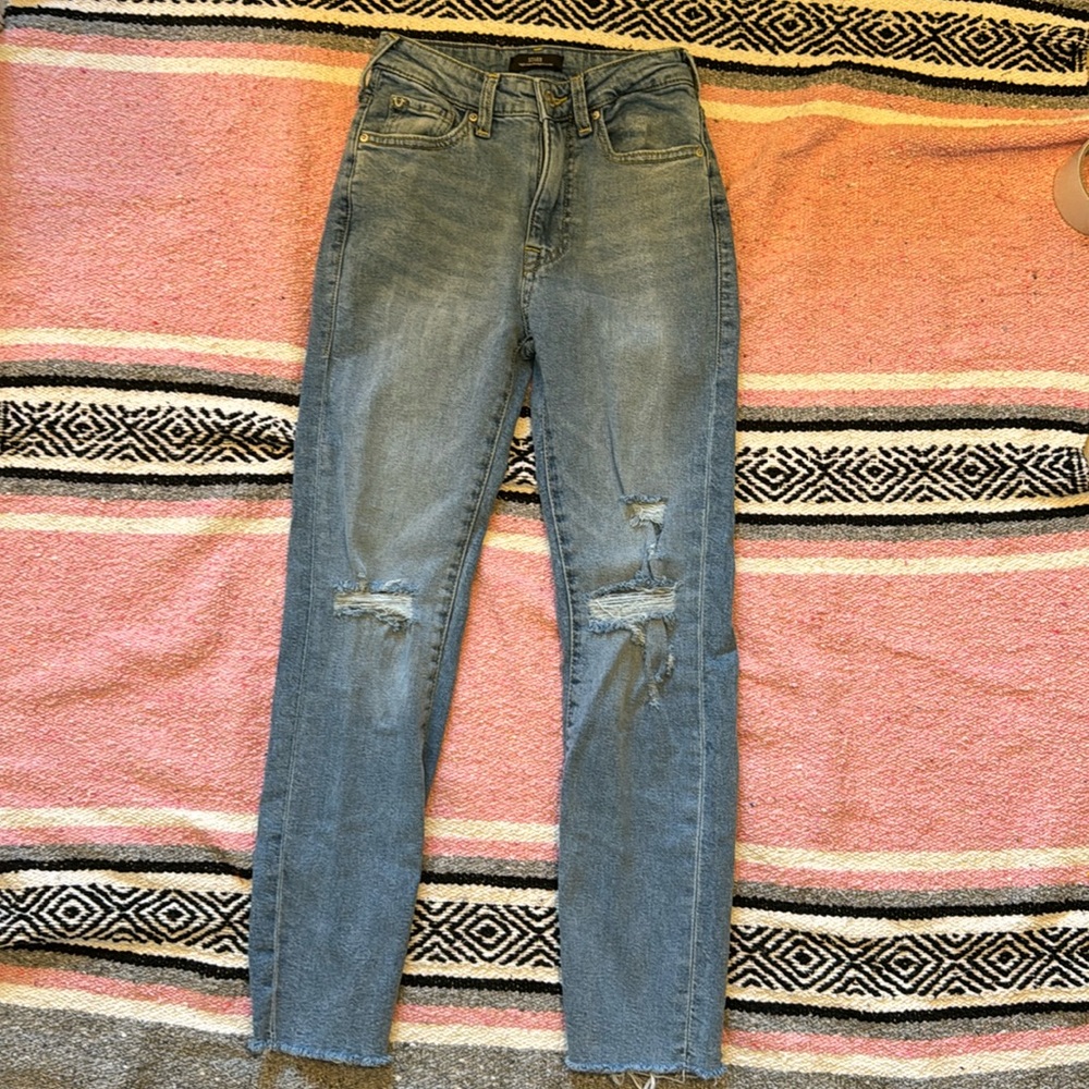 True‎ Religion STARR high rise straight crop jeans size 24